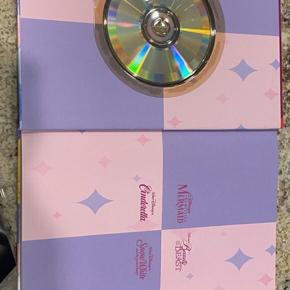 Disney Princess CD Storybook: Disney Princess CD Storybook Beauty And The Beast, - Picture 7 of 9